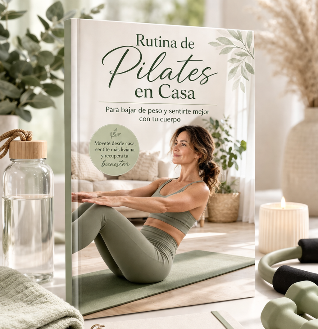 Rutina de pilates en casa para bajar de peso y sentirte mejor con tu cuerpo.